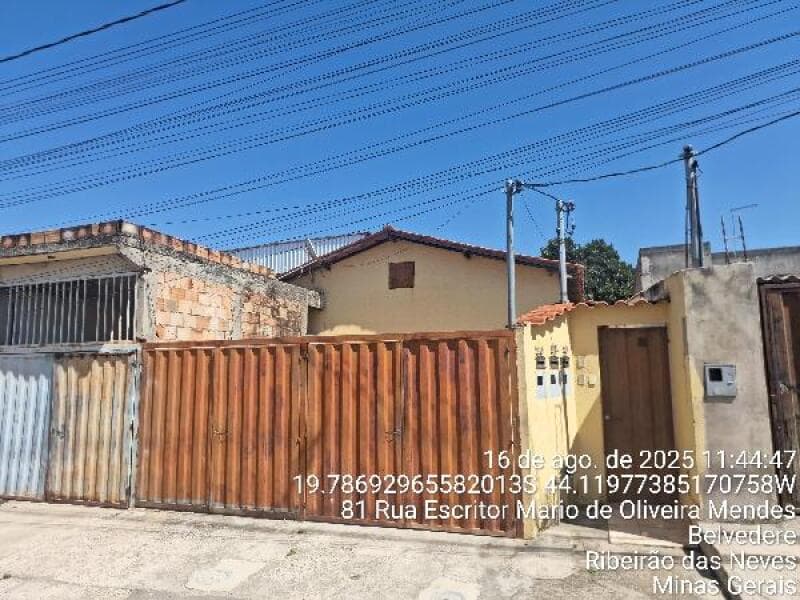 Casa em leilão em Ribeirão Das Neves - MG — LOTE 230 IMÓVEIS CAIXA