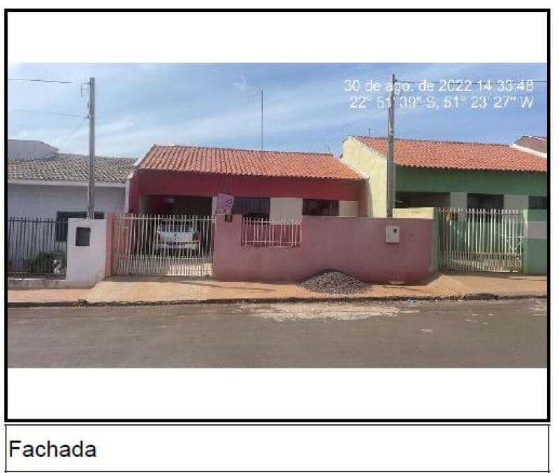 Casa em leilão em Porecatu - PR — LOTE 319 IMÓVEIS CAIXA