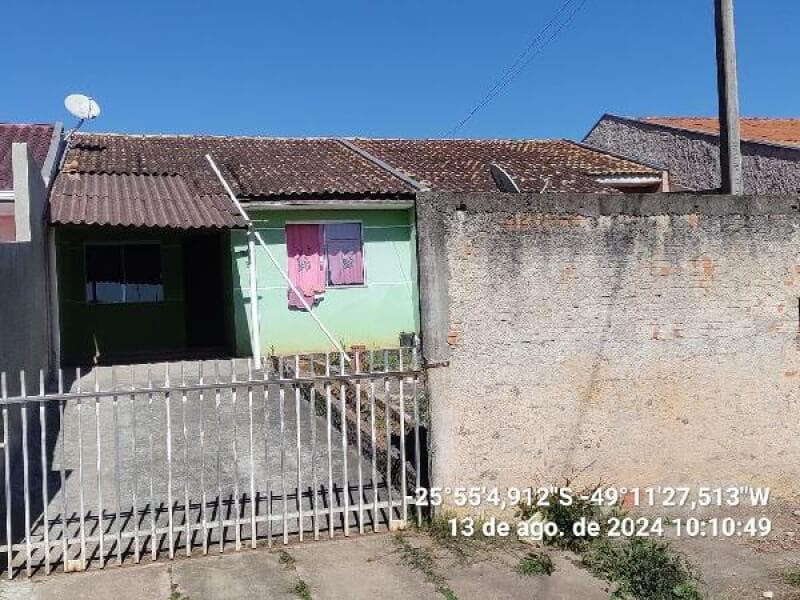 Casa em leilão em São José Dos Pinhais - PR — LOTE 345 IMÓVEIS CAIXA