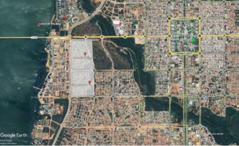 Foto 3 de 5: Terreno em leilão em Palmas - TO — LOTE 001 - Um lote residencial urbano, situado na ARSO 14 (109 Sul), Quadra A1, Lt. 20, Condomínio A
