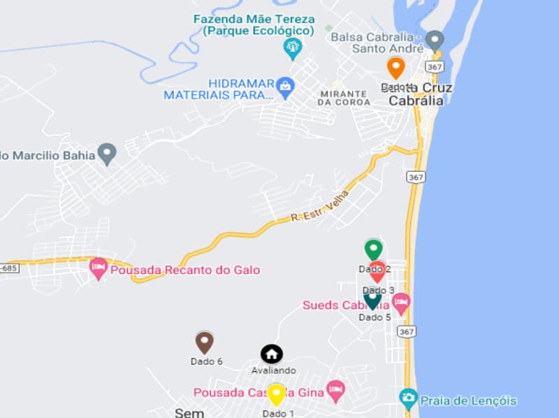 Foto 4 de 5: Terreno em leilão em Santa Cruz Cabrália - BA — LOTE 001-2 TERRENO URBANO - “CAMPO DO SAIBU” - SANTA CRUZ DE CABRÁLIA/BA