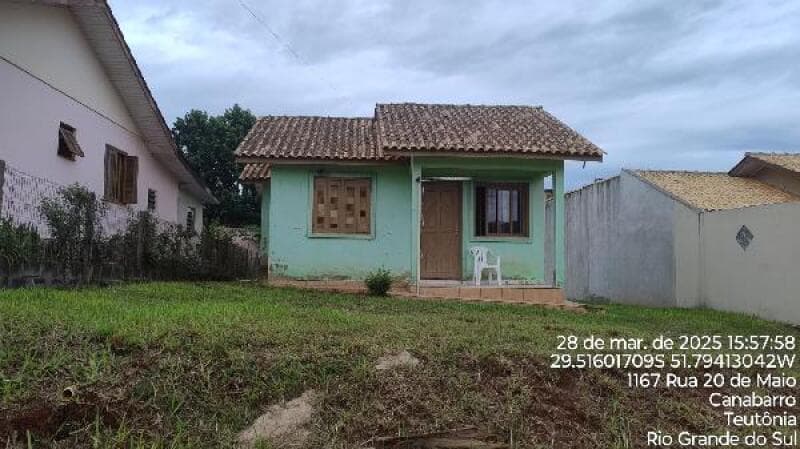 Casa em leilão em Teutônia - RS — LOTE 416 CASA - TEUTONIA/RS