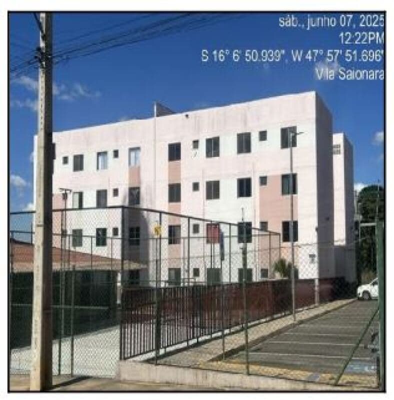 Apartamento em leilão em Luziânia - GO — LOTE 081 APARTAMENTO - LUZIANIA/GO