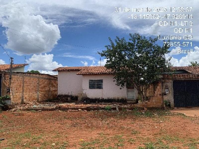 Casa em leilão em Luziânia - GO — LOTE 083 CASA - LUZIANIA/GO