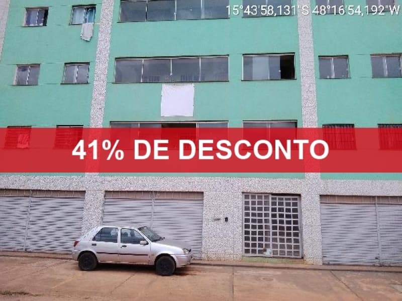 Foto 1 de 2: Apartamento em leilão em Águas Lindas De Goiás - GO — LOTE 055 41% DE DESCONTO - APARTAMENTO - AGUAS LINDAS DE GOIAS/ GO