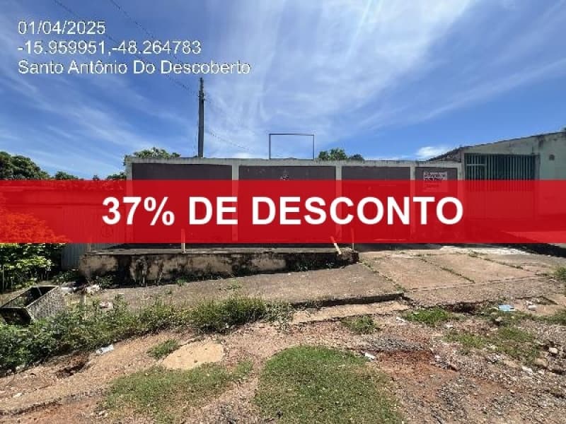 Foto 1 de 2: Casa em leilão em Santo Antônio Do Descoberto - GO — LOTE 098 37% DE DESCONTO - CASA - SANTO ANTONIO DO DESCOBERTO/ GO