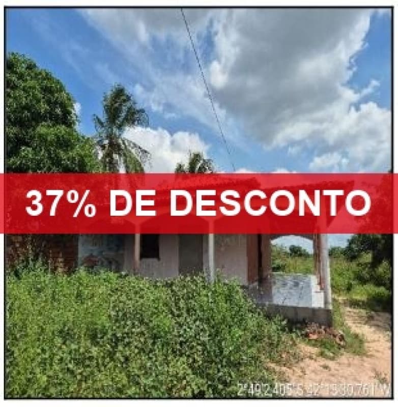 Foto 1 de 2: Casa em leilão em Tutóia - MA — LOTE 127 37% DE DESCONTO - CASA - TUTOIA/ MA