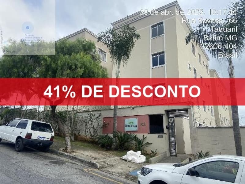 Foto 1 de 2: Apartamento em leilão em Betim - MG — LOTE 128 41% DE DESCONTO - APARTAMENTO - BETIM/ MG