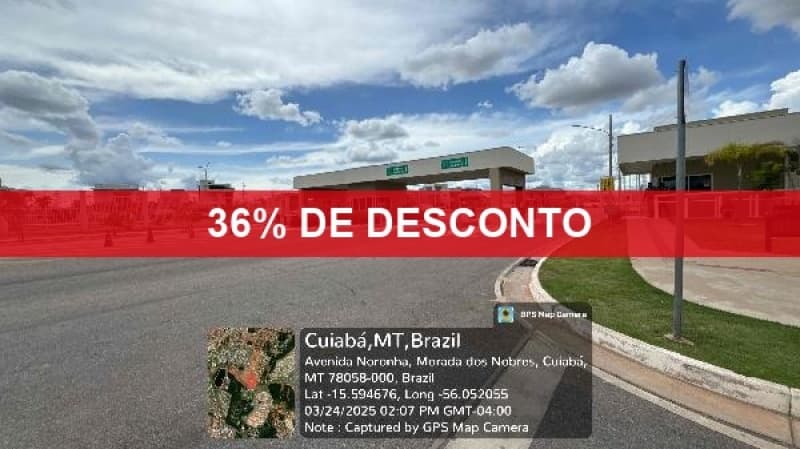 Foto 1 de 2: Terreno em leilão em Cuiabá - MT — LOTE 155 36% DE DESCONTO - TERRENO - CUIABA/ MT