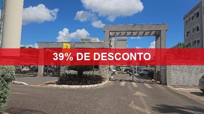 Foto 1 de 2: Apartamento em leilão em Várzea Grande - MT — LOTE 157 39% DE DESCONTO - APARTAMENTO - VARZEA GRANDE/ MT