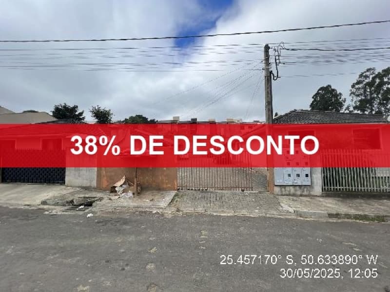 Foto 1 de 2: Casa em leilão em Irati - PR — LOTE 195 38% DE DESCONTO - CASA - IRATI/ PR