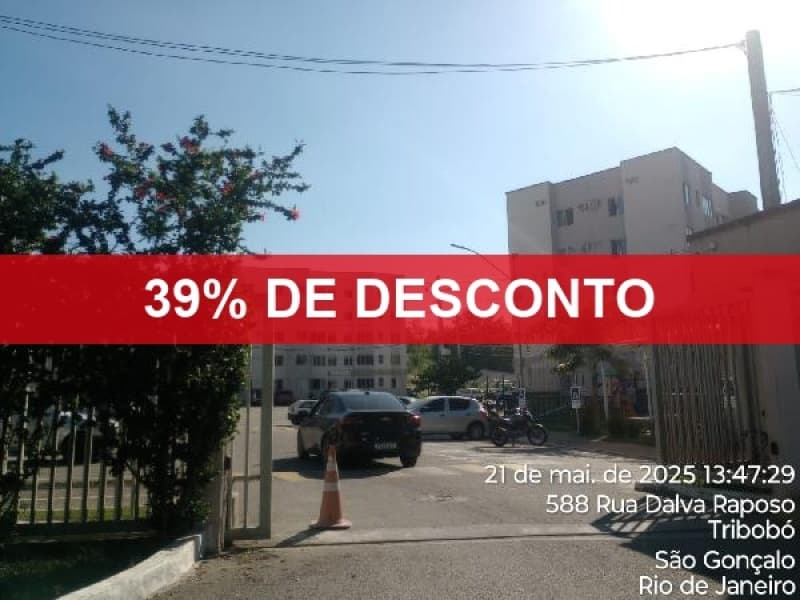 Foto 1 de 2: Apartamento em leilão em São Gonçalo - RJ — LOTE 288 39% DE DESCONTO - APARTAMENTO - SAO GONCALO/ RJ