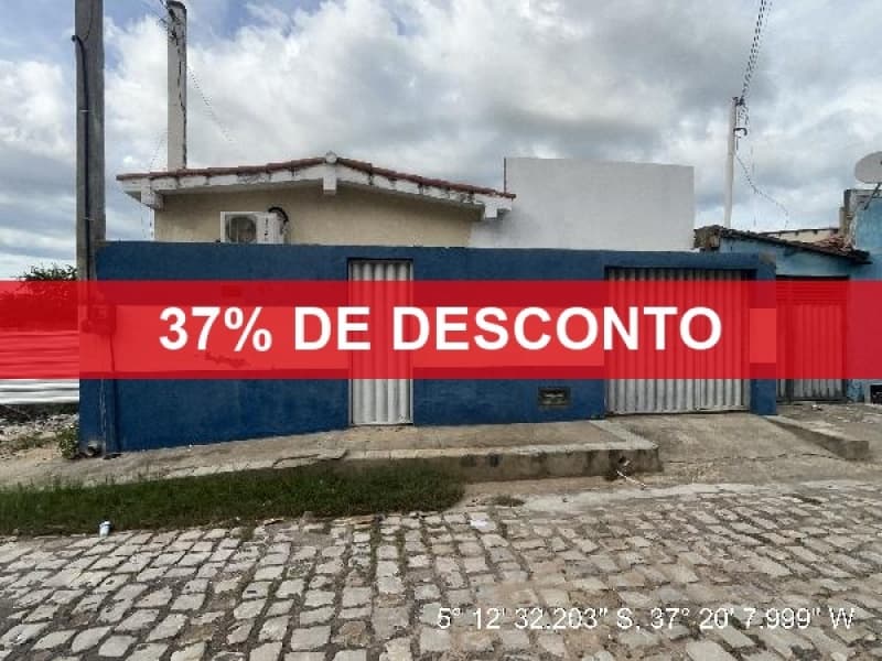 Foto 1 de 2: Casa em leilão em Mossoró - RN — LOTE 297 37% DE DESCONTO - CASA - MOSSORO/ RN