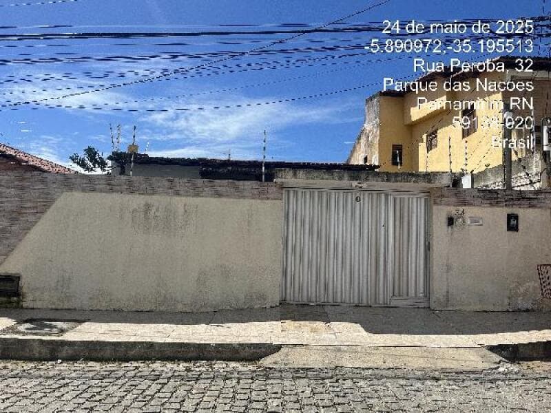 Foto 2 de 2: Casa em leilão em Parnamirim - RN — LOTE 302 36% DE DESCONTO - CASA - PARNAMIRIM/ RN