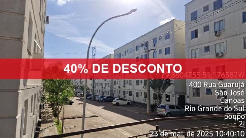 Foto 1 de 2: Apartamento em leilão em Canoas - RS — LOTE 318 40% DE DESCONTO - APARTAMENTO - CANOAS/ RS