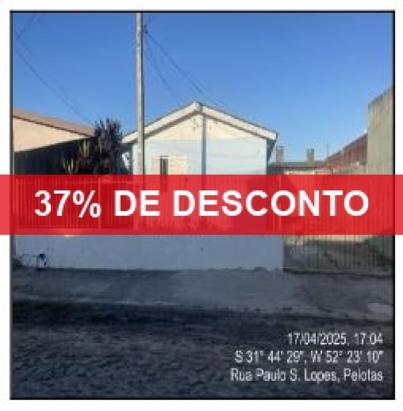 Foto 1 de 2: Casa em leilão em Pelotas - RS — LOTE 341 37% DE DESCONTO - CASA - PELOTAS/ RS
