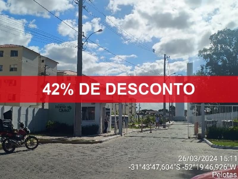 Foto 1 de 2: Apartamento em leilão em Pelotas - RS — LOTE 343 42% DE DESCONTO - APARTAMENTO - PELOTAS/ RS