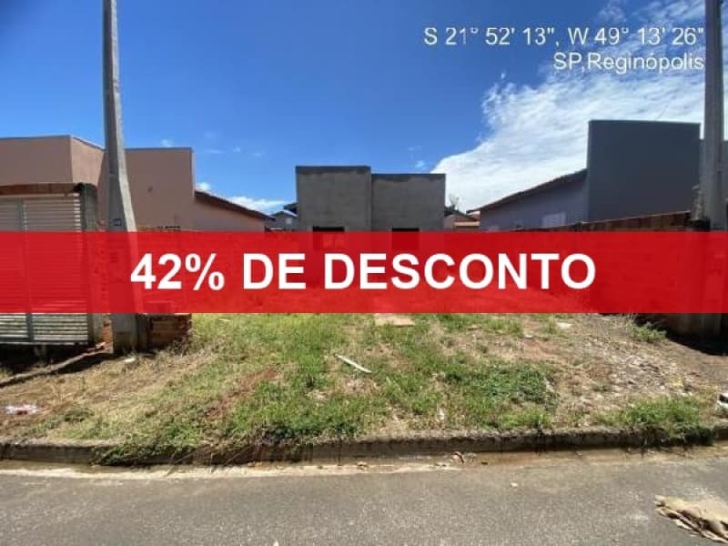 Foto 1 de 2: Casa em leilão em Reginópolis - SP — LOTE 439 42% DE DESCONTO - CASA - REGINOPOLIS/ SP