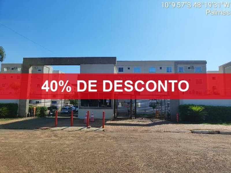 Foto 1 de 2: Apartamento em leilão em Palmas - TO — LOTE 493 40% DE DESCONTO - APARTAMENTO - PALMAS/ TO