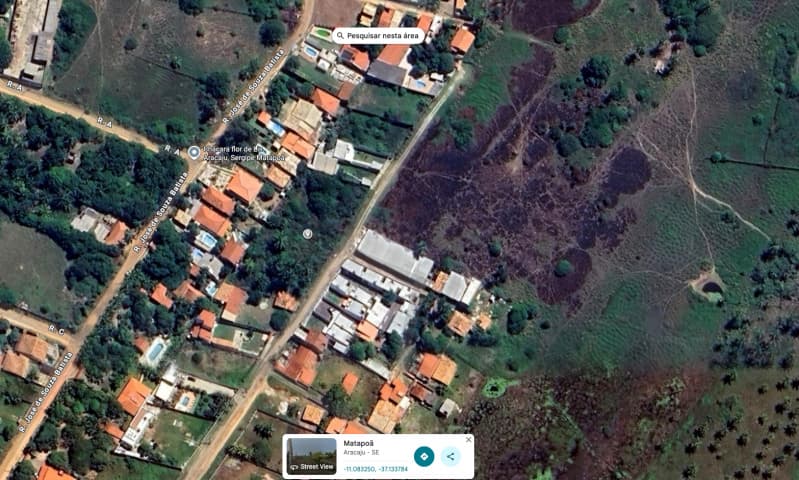 Foto 1 de 2: Terreno em leilão em Aracaju - SE, bairro Mosqueiro — LOTE 001 IMÓVEL - BAIRRO MOSQUEIRO - ARACAJU/SE