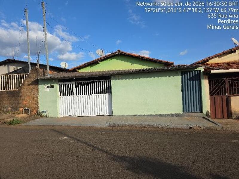 Casa em leilão em Perdizes - MG — LOTE 132 CASA - PERDIZES/MG