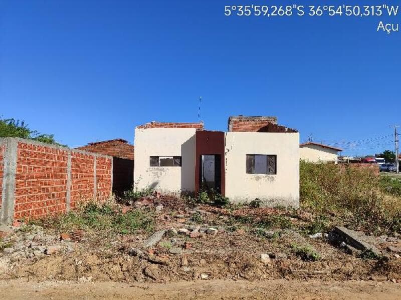 Casa em leilão em Açu - RN — LOTE 337 CASA - ACU/RN