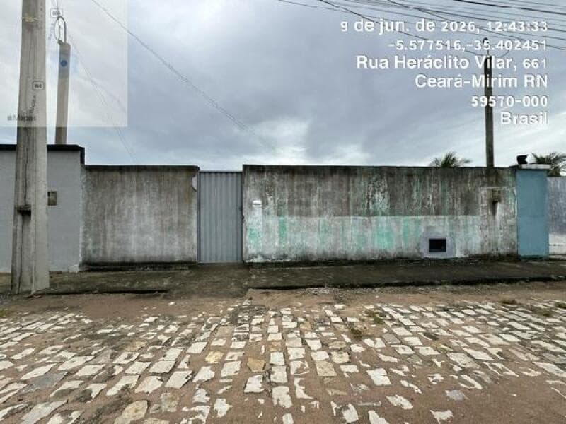 Casa em leilão em Ceará-mirim - RN — LOTE 341 CASA - CEARA-MIRIM/RN