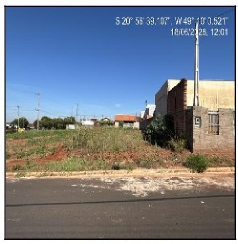 Terreno em leilão em Uchoa - SP, bairro Olhos D'agua — LOTE 568 TERRENO - UCHOA/SP