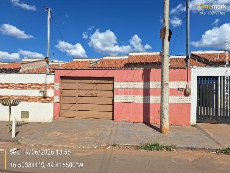 Casa em leilão em Goianira - GO, bairro Parque das Camelias — LOTE 077 CASA - GOIANIRA/GO
