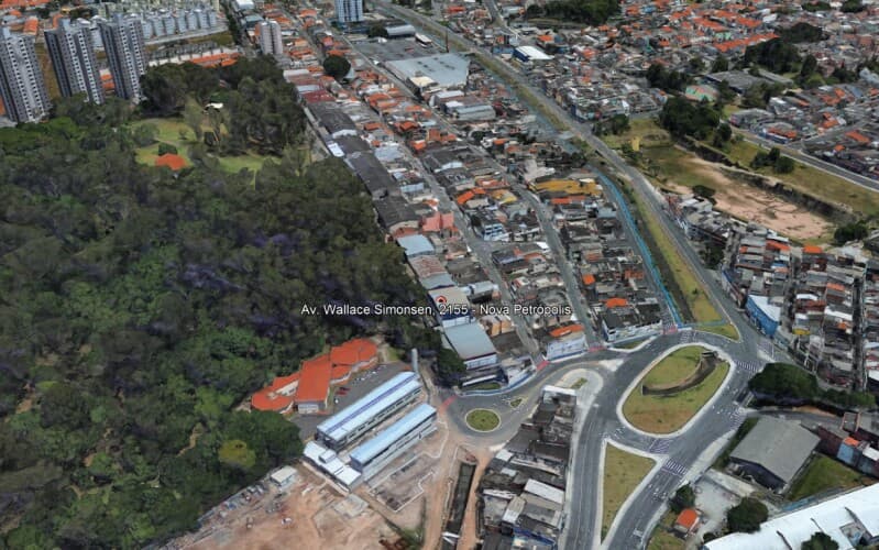 Foto 2 de 5: Terreno em leilão em São Bernardo Do Campo - SP — LOTE 001 Excelente terreno na Av. Wallace Simonsen em São Bernardo do Campo