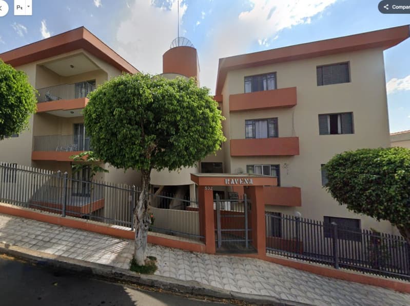 Apartamento em leilão em Águas De Lindóia - SP — LOTE 001 Apto com 79,50m2 no Ed. Ravena em Águas de Lindóia