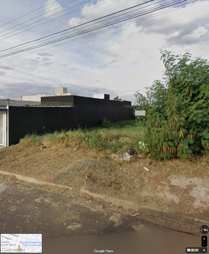 Foto 4 de 6: Terreno em leilão em Bauru - SP, bairro Jardim Solange — LOTE 001 Terreno de 580,80m2 na Rua Alaska, Jd Solange, Bauru-SP