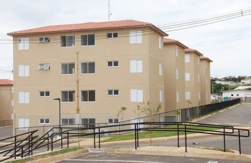 Foto 1 de 8: Apartamento em leilão em Hortolândia - SP, bairro Jardim Novo Estrela — LOTE 001 Direitos sobre Apto de 48,24m2 e uso de vaga de Garagem - Conj. Habitacional Novo Estrela I