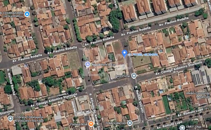 Foto 3 de 3: Terreno em leilão em Araraquara - SP, bairro Jardim Universal — LOTE 001 TERRENO SEM ÁREA CONSTRUÍDA