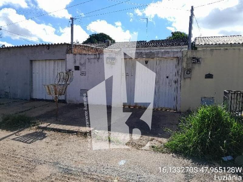 Casa em leilão em Luziânia - GO — LOTE 079 LUZIANIA/GO - CASA