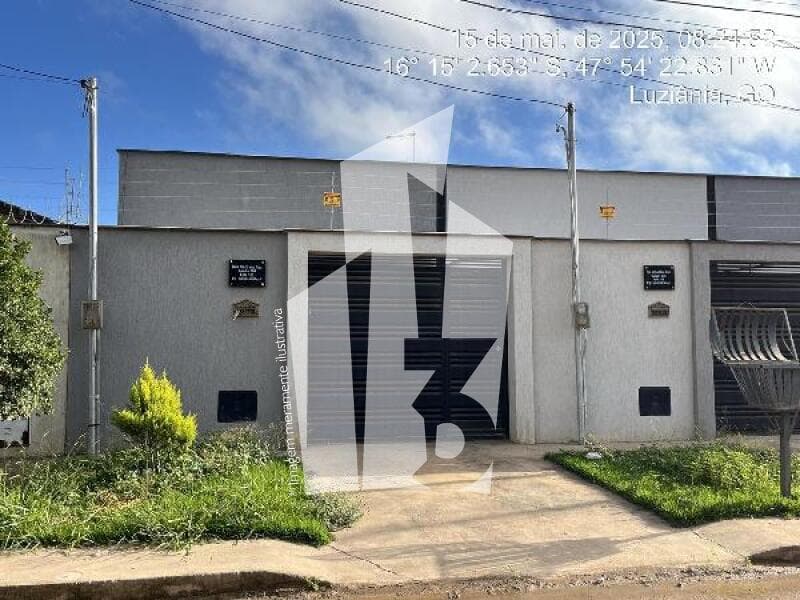 Casa em leilão em Luziânia - GO — LOTE 082 LUZIANIA/GO - CASA