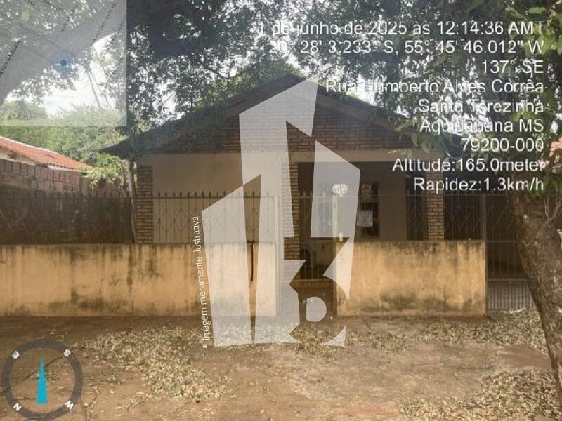 Casa em leilão em Aquidauana - MS — LOTE 151 AQUIDAUANA/MS - CASA