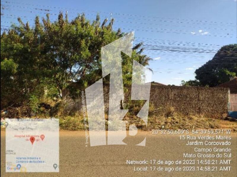 Terreno em leilão em Campo Grande - MS — LOTE 153 CAMPO GRANDE/MS - TERRENO