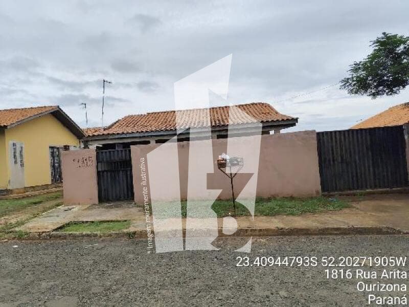 Casa em leilão em Ourizona - PR — LOTE 234 OURIZONA/PR - CASA