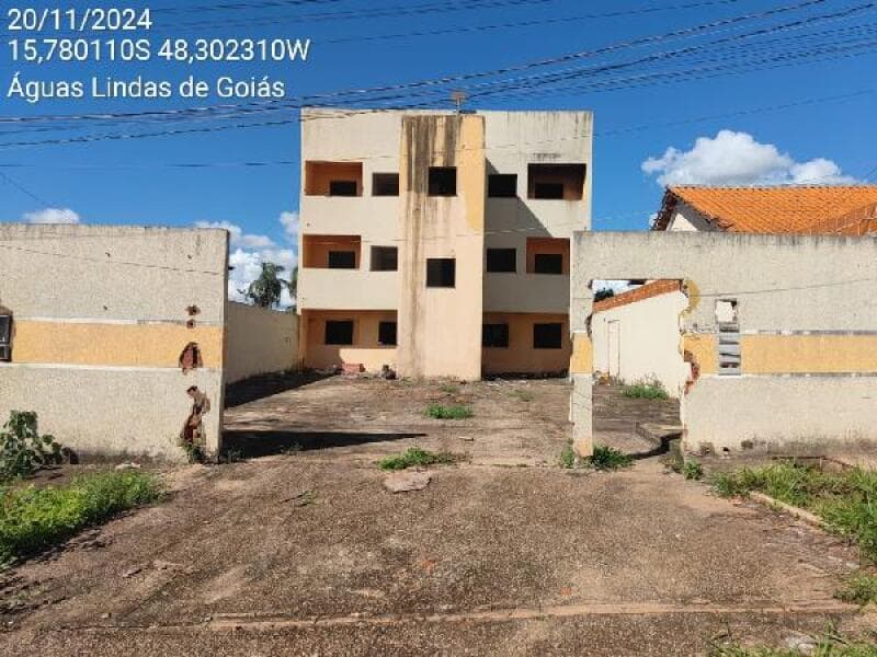 Apartamento em leilão em Águas Lindas De Goiás - GO — LOTE 057 ED COND RES D GABRIEL II