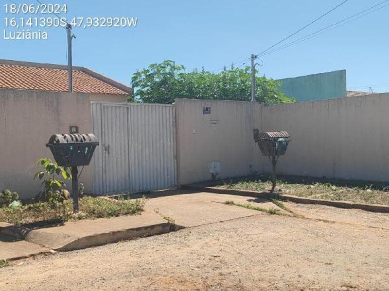 Casa em leilão em Luziânia - GO — LOTE 085 CASA