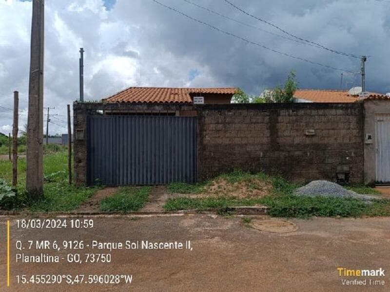 Casa em leilão em Planaltina - GO — LOTE 094 RES COLIBRI