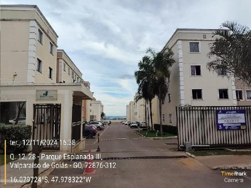 Apartamento em leilão em Valparaíso De Goiás - GO — LOTE 120 COND PQ BELLE ACQUA