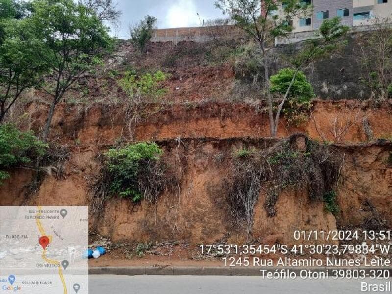 Terreno em leilão em Teófilo Otoni - MG — LOTE 174 TERRENO