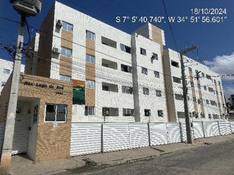 Apartamento em leilão em João Pessoa - PB — LOTE 224 ED RES LADO DE SOE