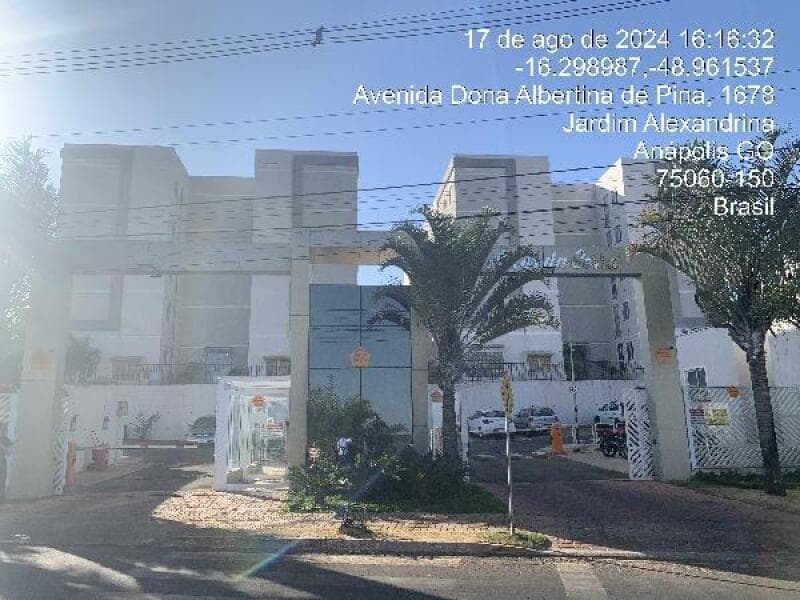 Apartamento em leilão em Anápolis - GO — LOTE 053 COND RES ARCOS DA SERRA