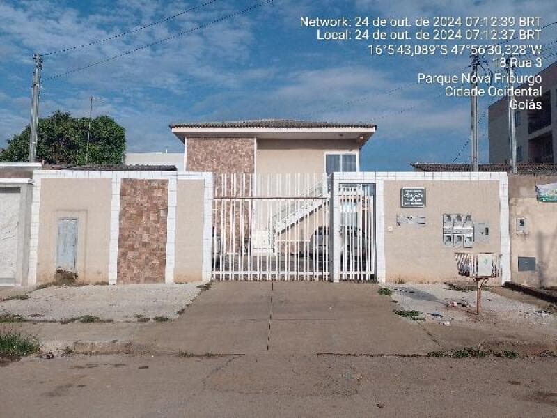 Apartamento em leilão em Cidade Ocidental - GO — LOTE 059 LOT PQ NOVA FRIBURGO