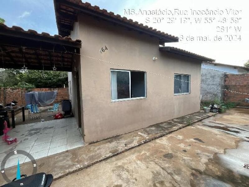 Casa em leilão em Anastácio - MS — LOTE 155 VILA MUNICIPAL