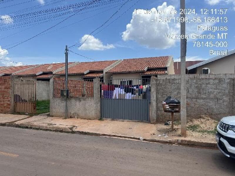 Casa em leilão em Várzea Grande - MT — LOTE 165 LOT PQ PAIAGUAS