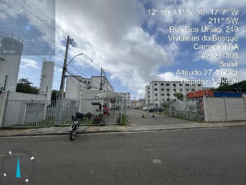Apartamento em leilão em Camaçari - BA, bairro Boa Uniao (Abrantes) — LOTE 021 VILA ROMANA II